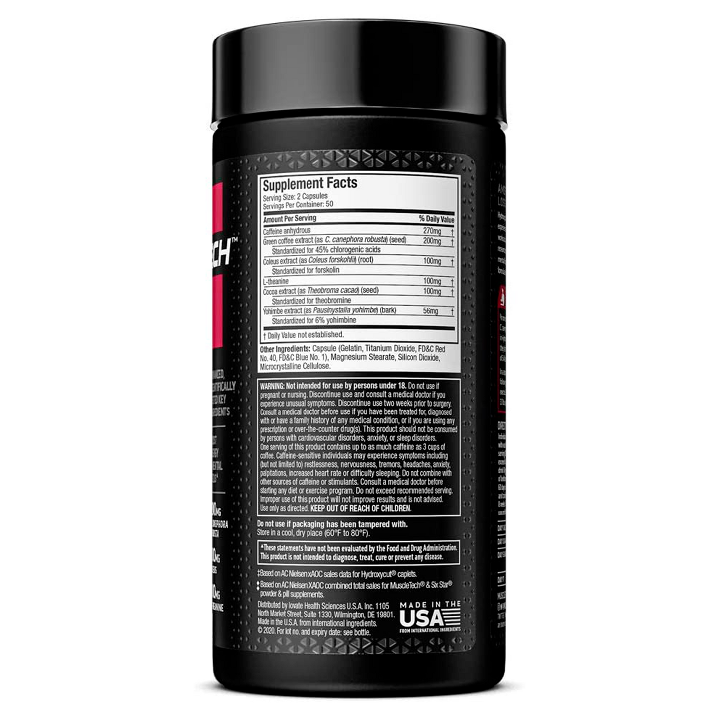 MuscleTech Hydroxycut Hardcore Elite - 100 caps