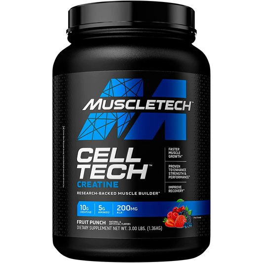 Creatina MuscleTech Cell Tech 3lbs - Fruit Punch