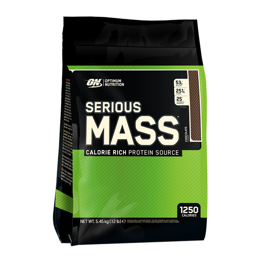 Optimum Nutrition Serious Mass 12 lbs - Chocolate