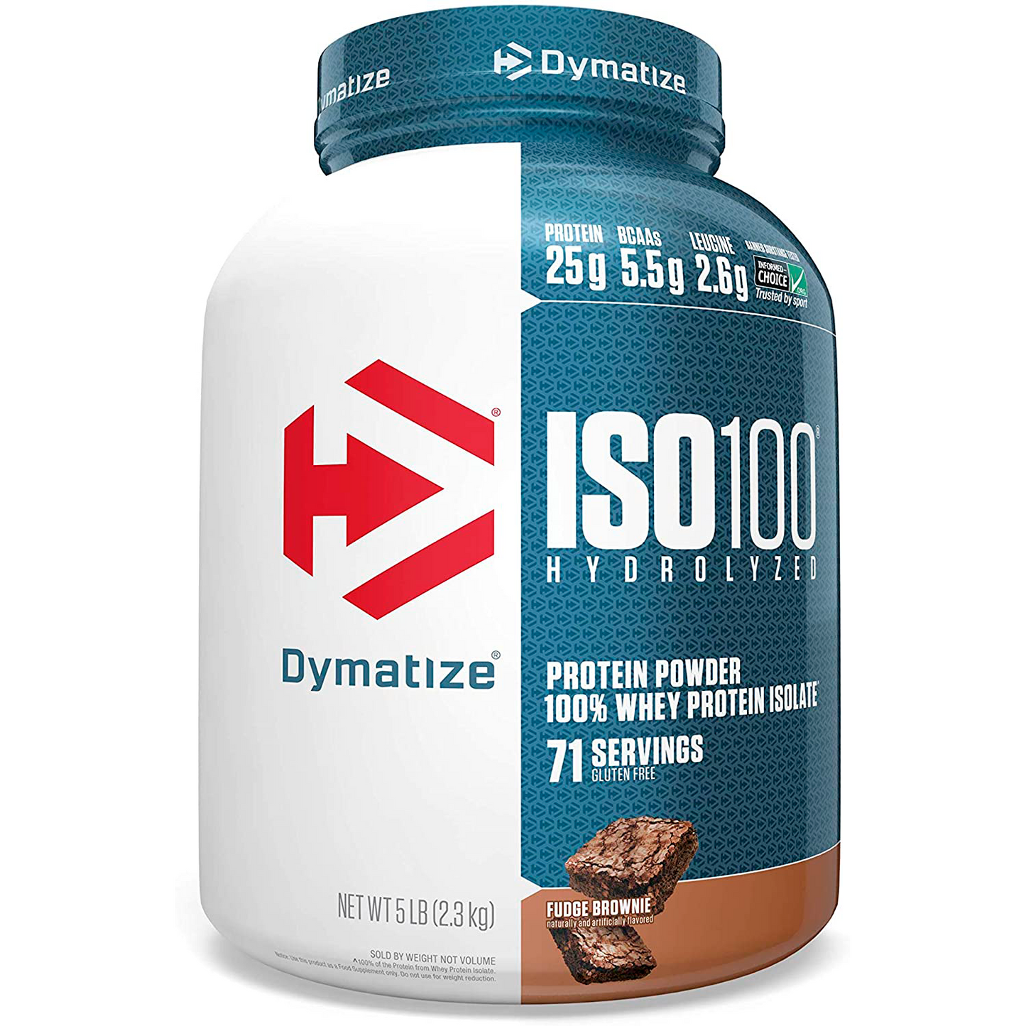 Dymatize ISO100 5 lbs - Fudge Brownie