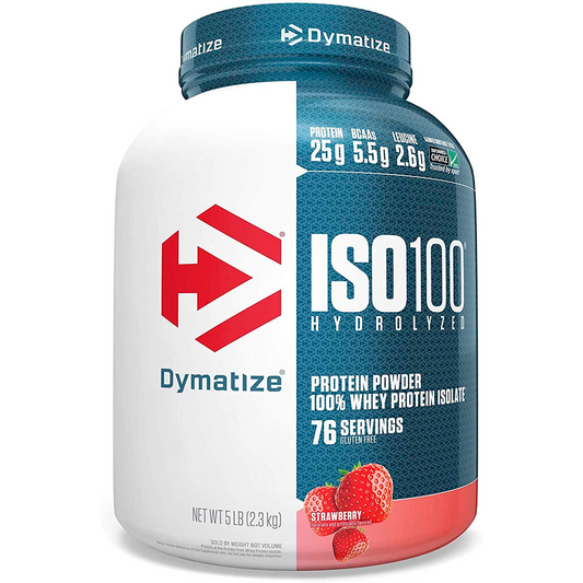 Dymatize ISO100 5 lbs - Strawberry