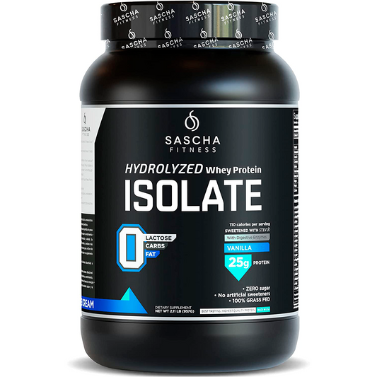 Sascha Fitness proteína Whey Isolate 2 lbs - Vanilla